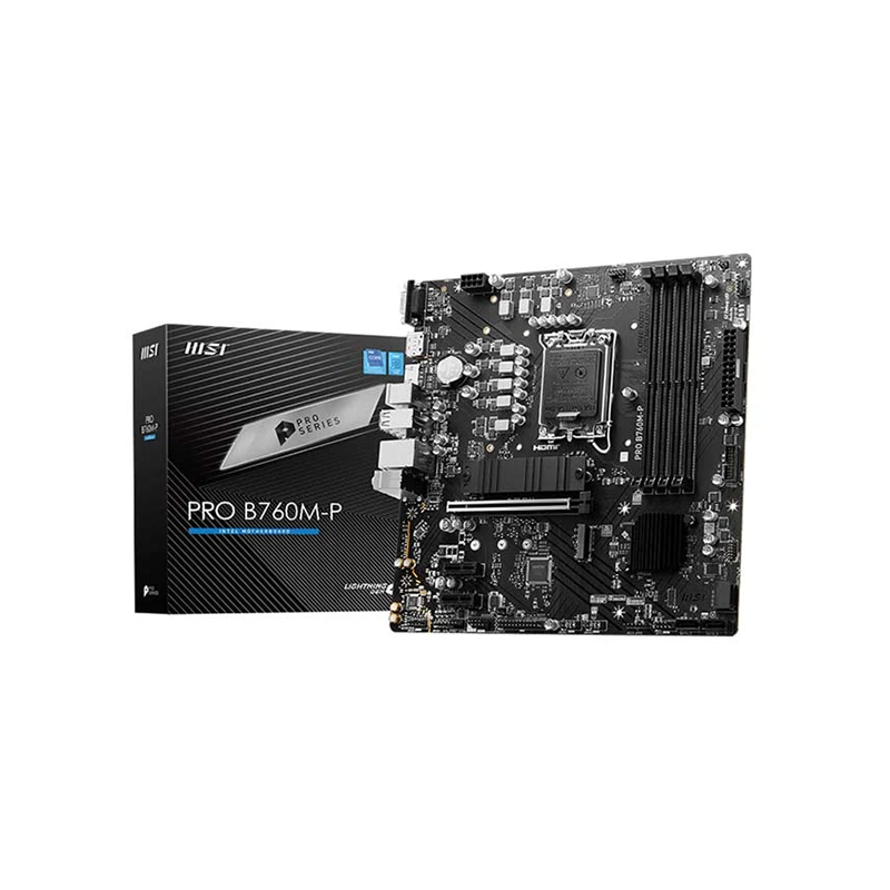 MSI PRO B760M-P DDR5 mATX Motherboard