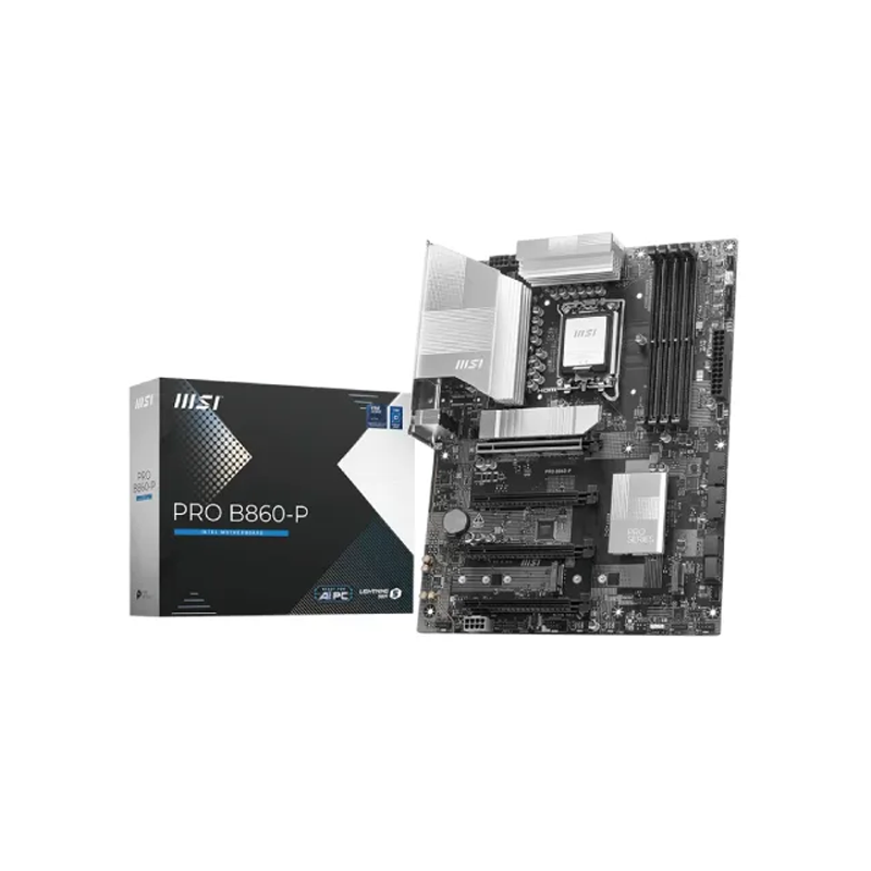 MSI PRO B860-P DDR5 ATX LGA 1851 Intel Motherboard