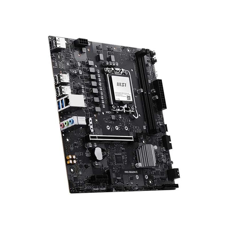 MSI PRO B860M-E DDR5 Intel Core Ultra LGA1851 Micro-ATX Motherboard