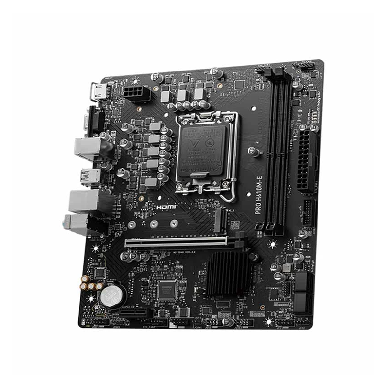 MSI PRO H610M-E DDR5 mATX Intel Motherboard