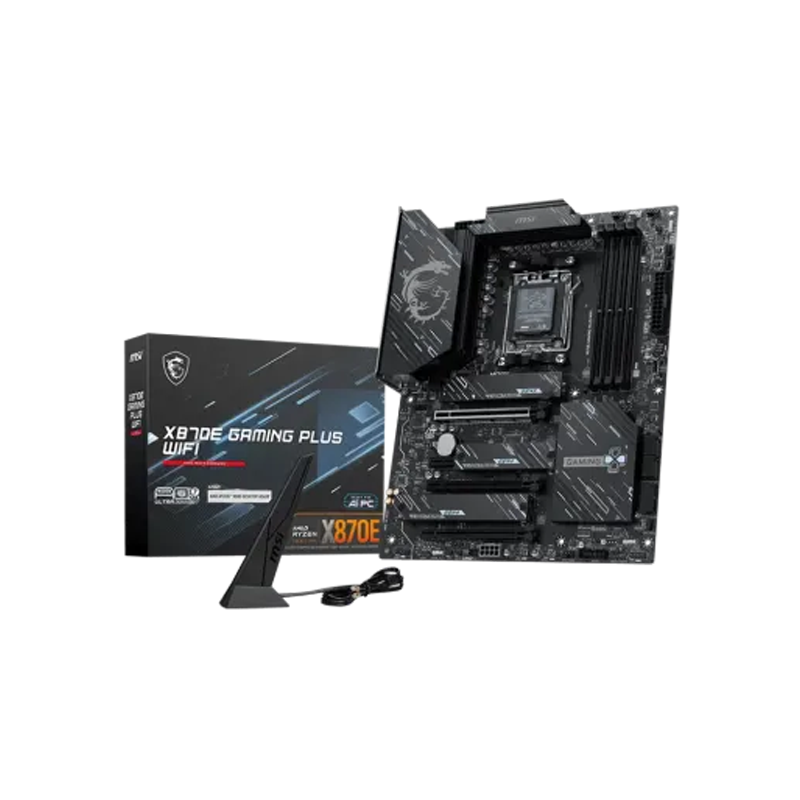 MSI X870E GAMING PLUS WIFI AM5 ATX Motherboard