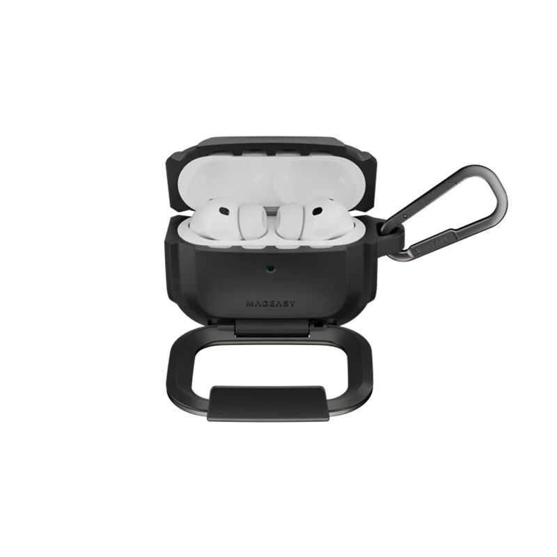 Mageasy Axiz Aviation Phone Stand Protective Case for AirPods Pro 3