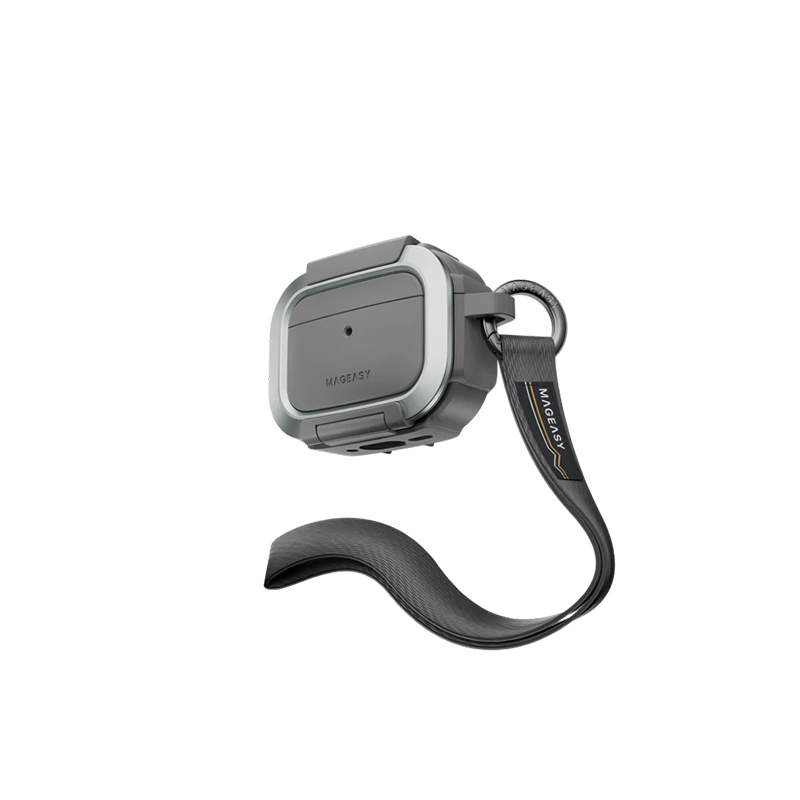 Mageasy Axiz Aviation Phone Stand Protective Case for AirPods Pro 3