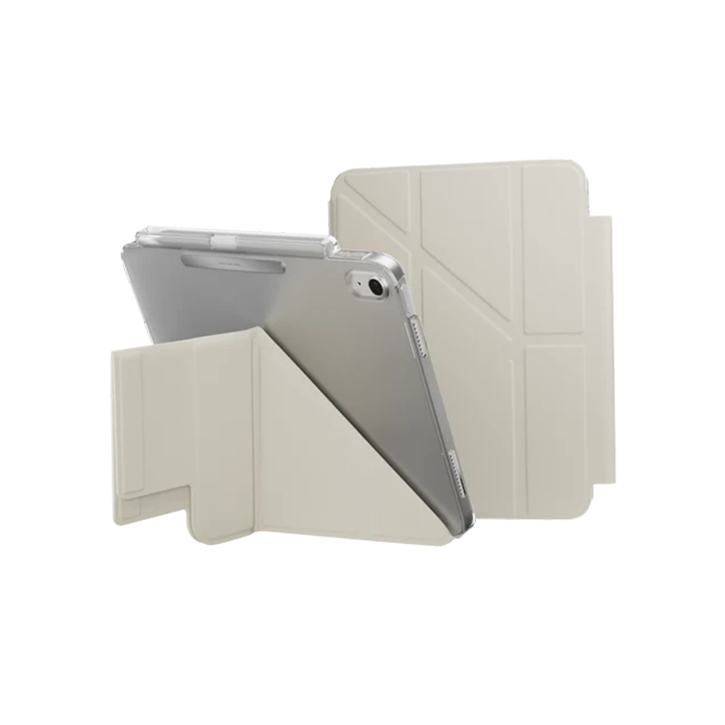 Mageasy Facet with Pencil Holder Folding Folio Case for iPad