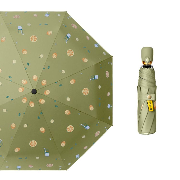 Vinyl-Shield 21-inch 8-Rib 3-Fold Umbrella