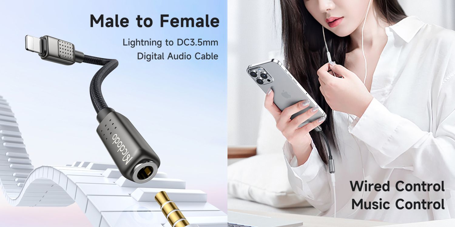 Mcdodo CA-501 Lightning to 3.5mm Adapter Price in Bangladesh