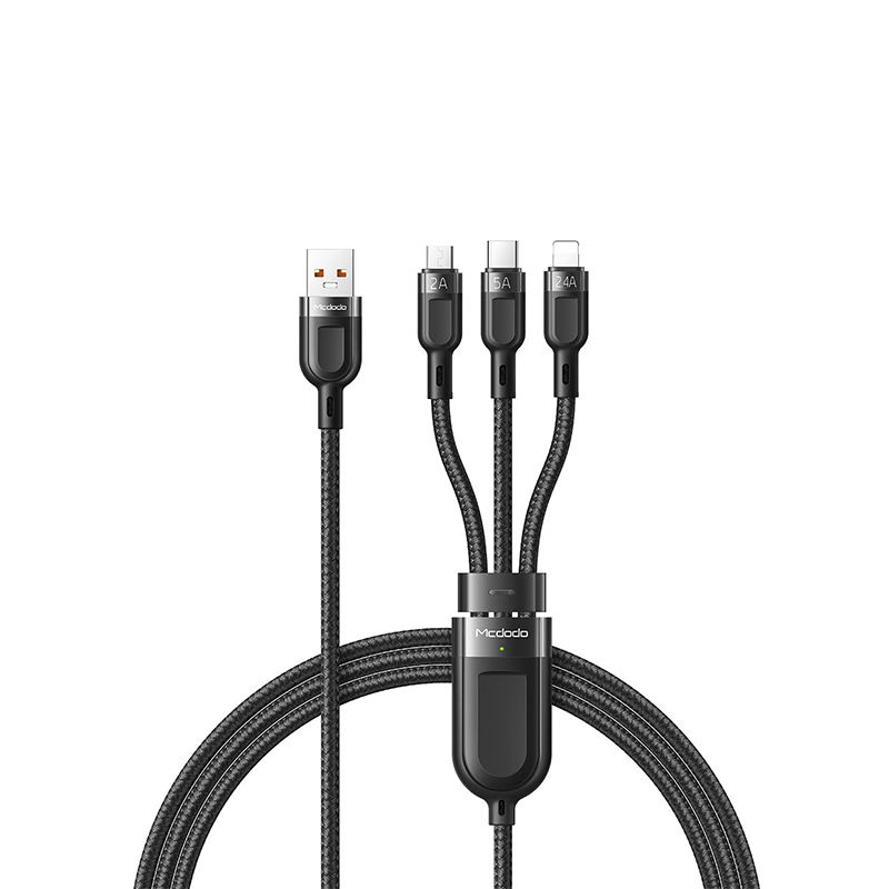 Mcdodo CA879 5A 3 in 1 Fast Data Cable price in Bangladesh