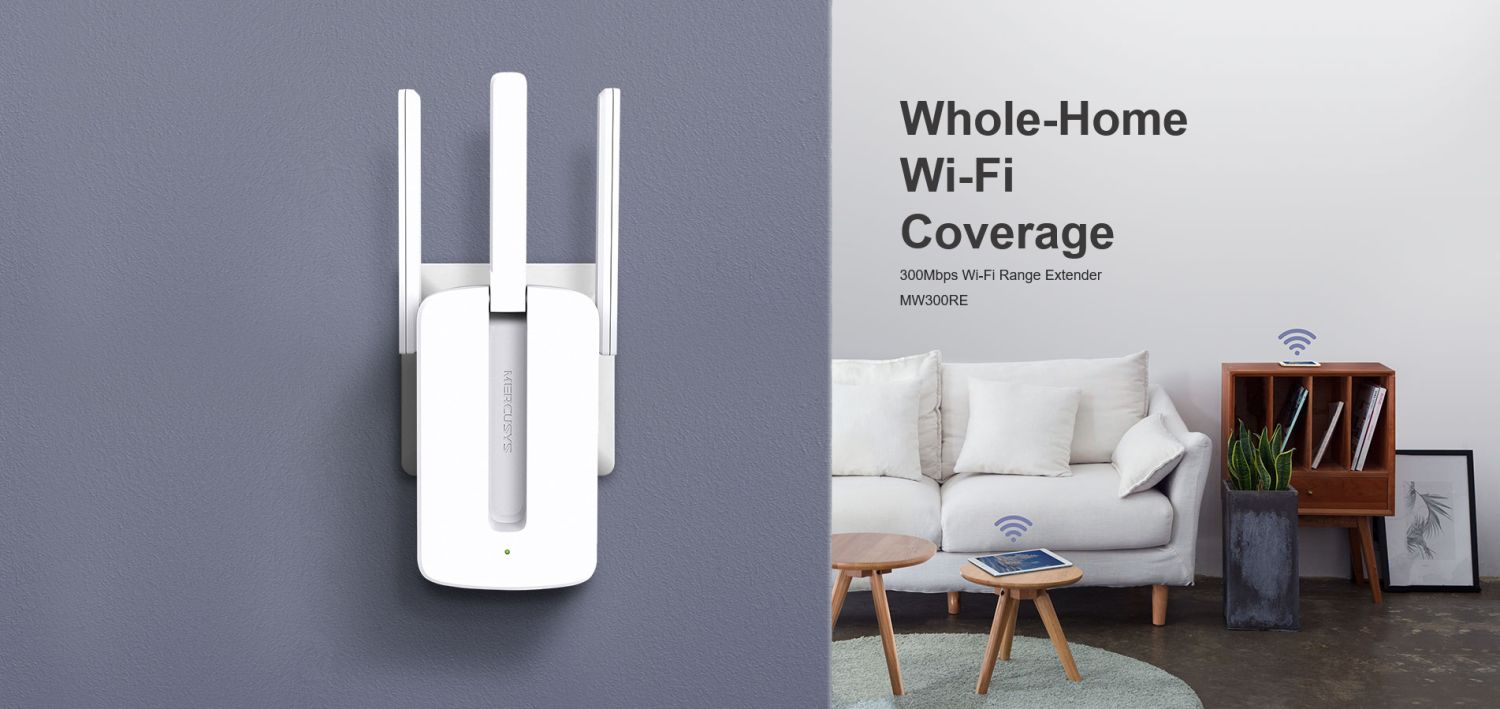 Mercusys MW300RE WiFi Range Extender Price in Bangladesh