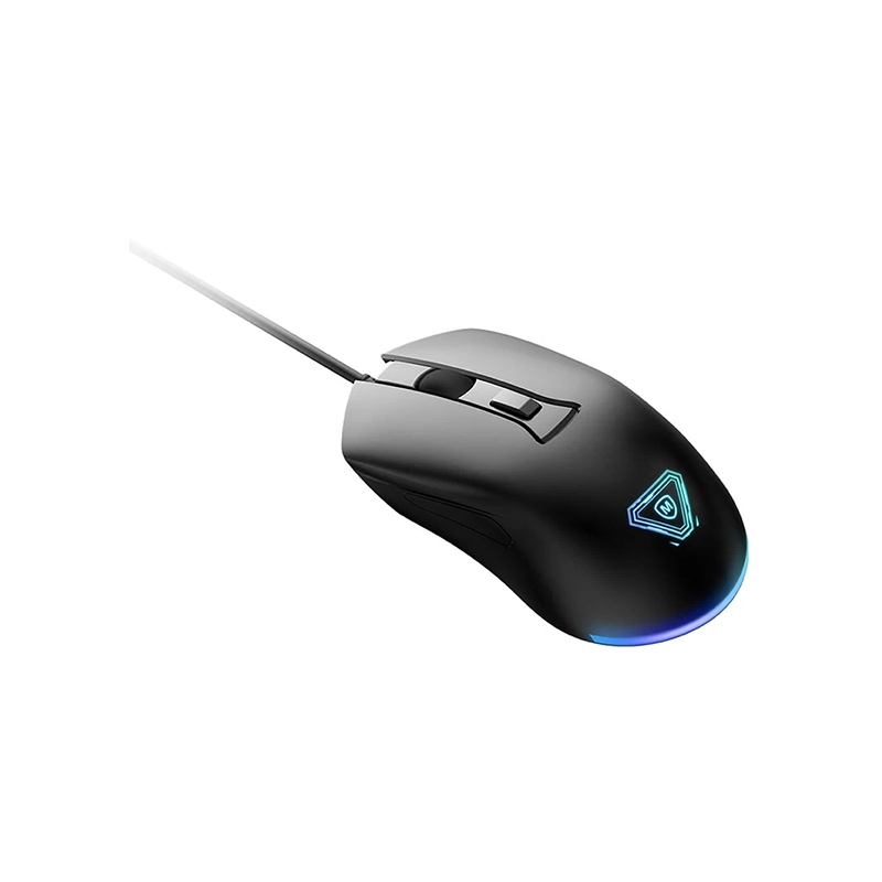 Micropack GM-01 Athene Rainbow Breathing LED Wired Black Gaming Mouse