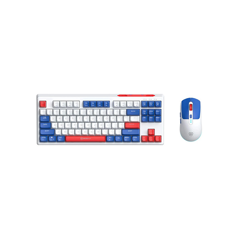 Micropack KM-269W 2.4G Wireless Keyboard & Mouse Combo (Navy)