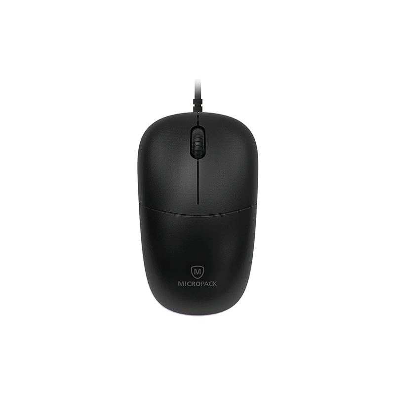 Micropack M-105 Silent Blue Wired Optical Mouse