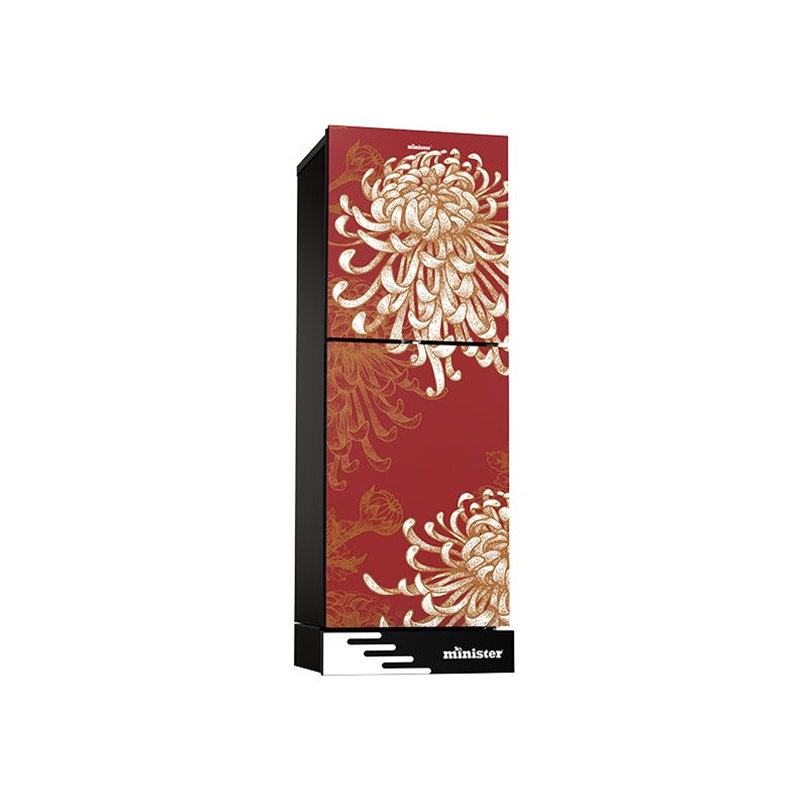 Minister M-224 EL Camellia Flower Refrigerator - 224L