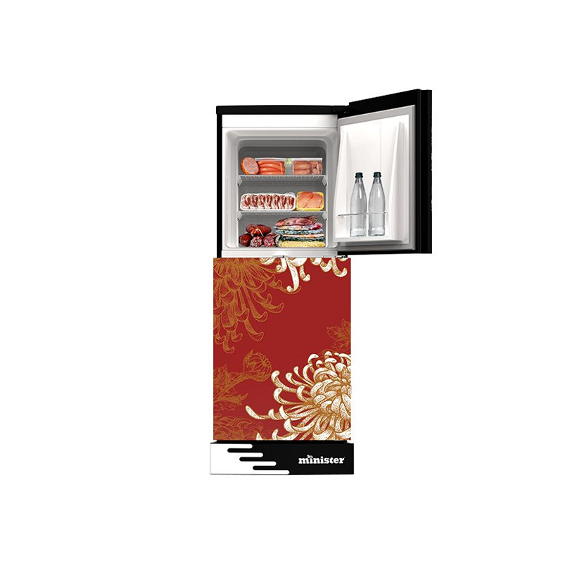 Minister M-224 EL Camellia Flower Refrigerator - 224L