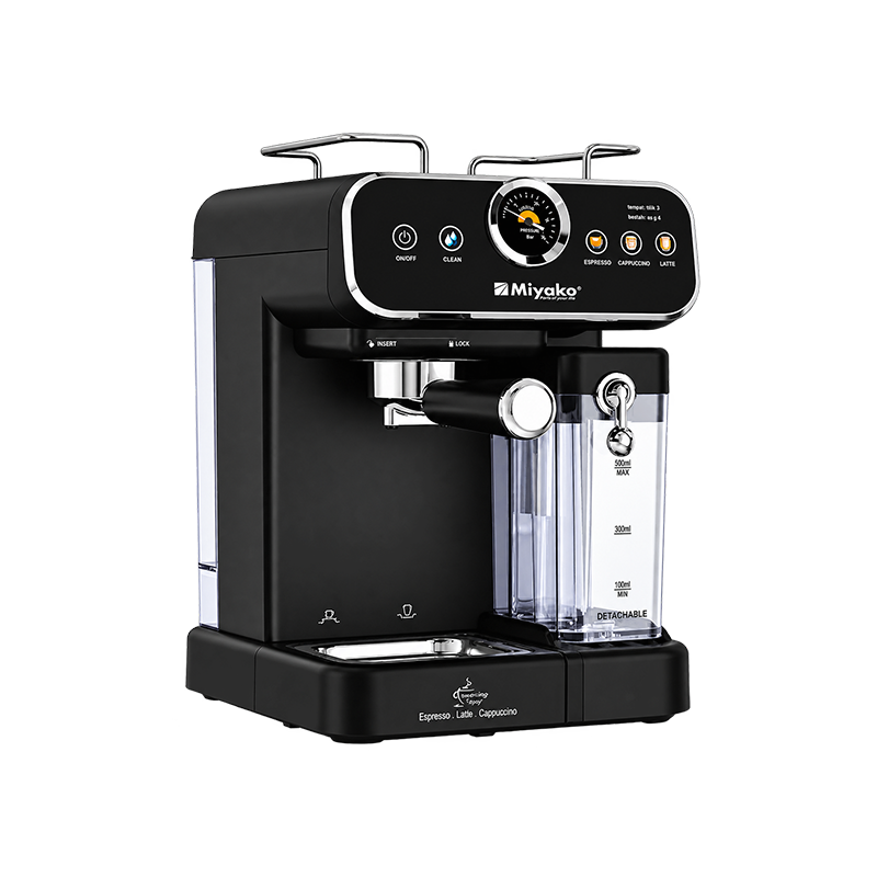 Miyako CM-2056 BT Fast Espresso Coffee Maker with Milk Pot