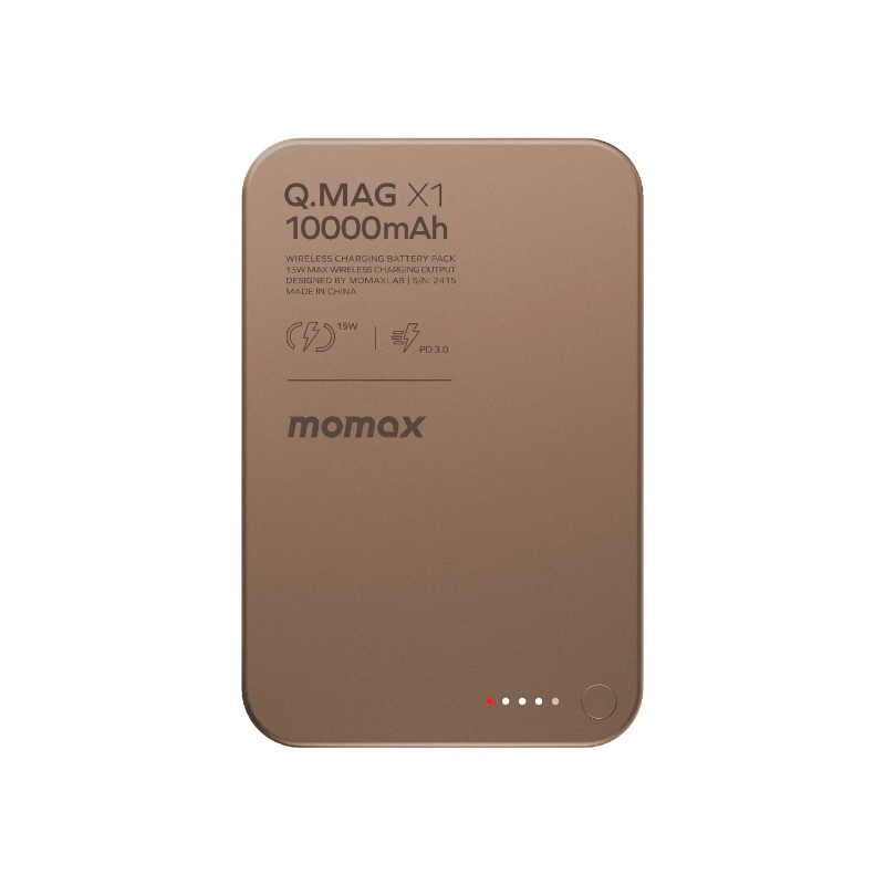 Momax Q.Mag X1 Magnetic Wireless Power Bank - 10000mAh