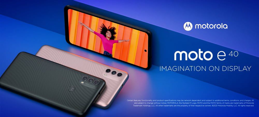 Motorola Moto E40 technical specifications 