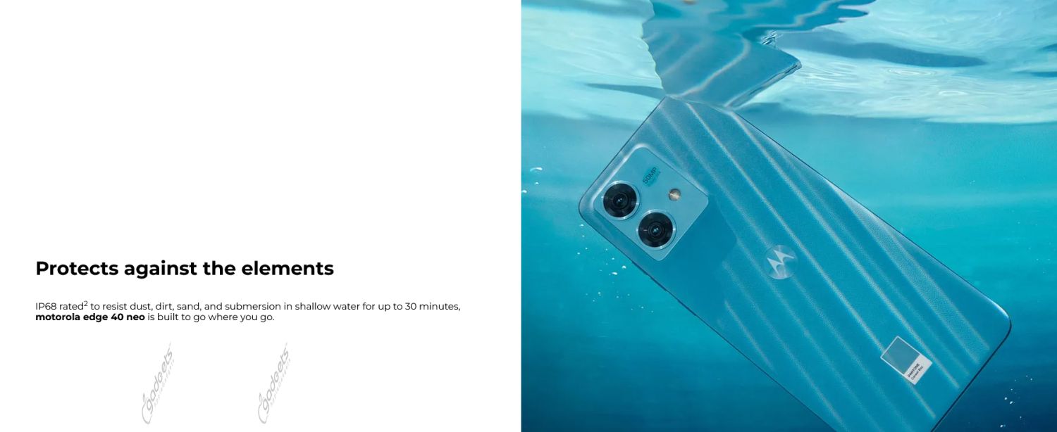 Water Resistant Smartphone, motorola edge 40