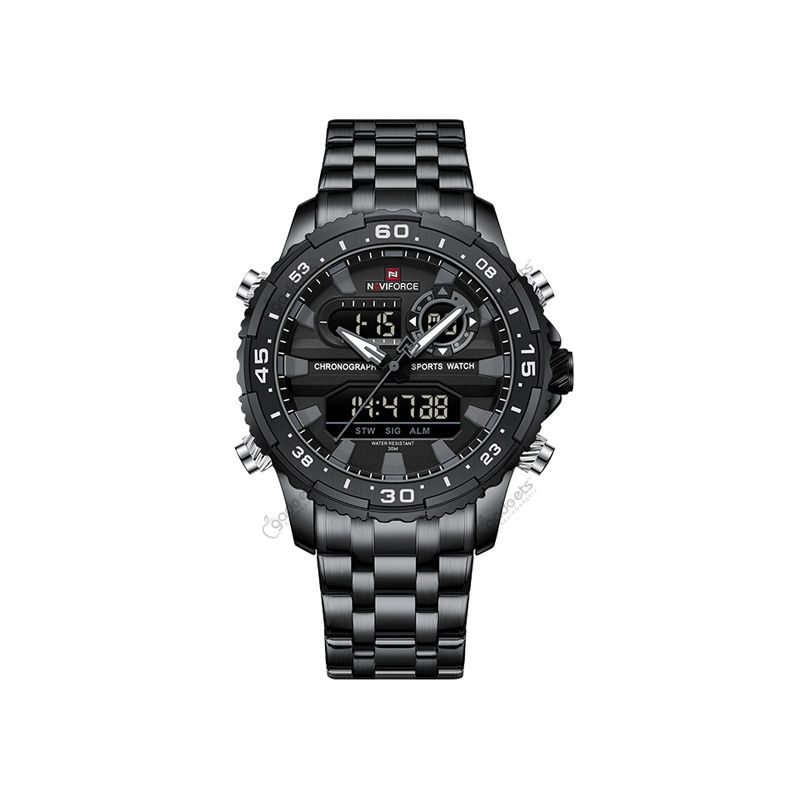 NAVIFORCE NF9234 Multi-Function Dual-Display Men’s Watch