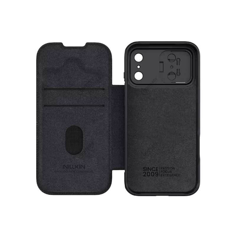 Nillkin Qin Pro Series Flip Leather Case for iPhone 17 Series