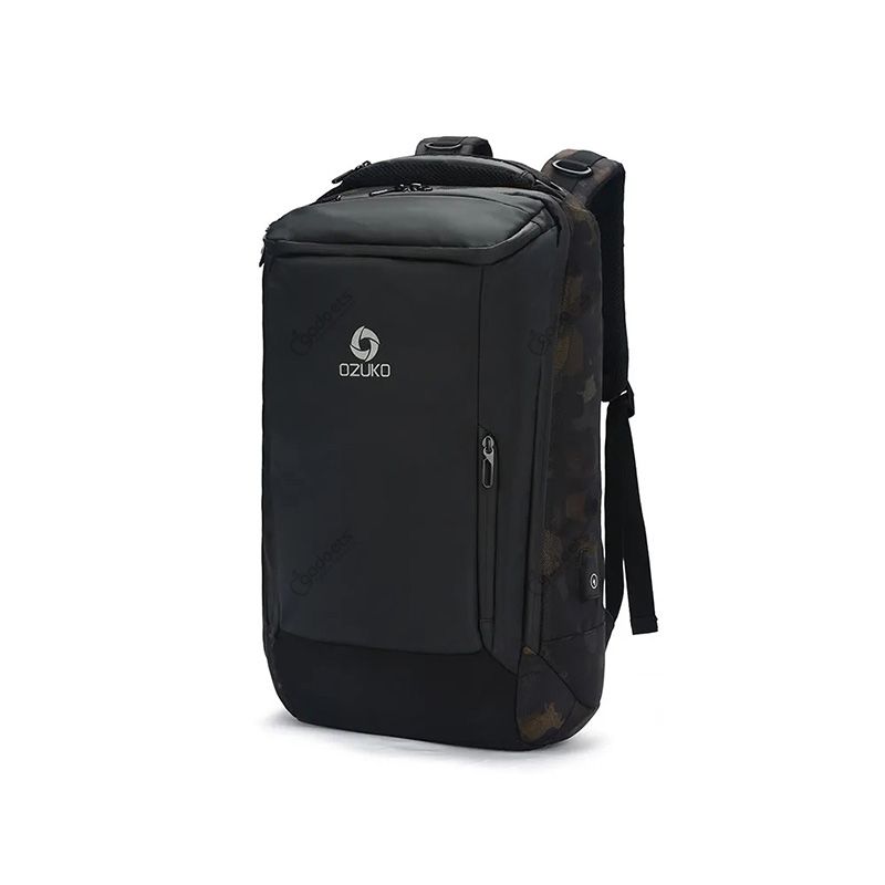 Ozuko 9060 Men Custom Travelling Bags School Bags Set 16 Inch Customized Business Laptop Backpack