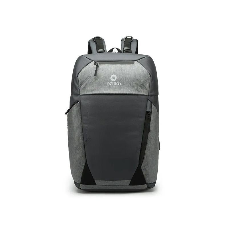 Ozuko 9214 Laptop Bag Waterproof  Usb Charging Luxury Anti Lost Backpack