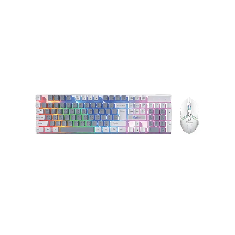 PC Power KM02G Wired Gaming Keyboard & Mouse Combo