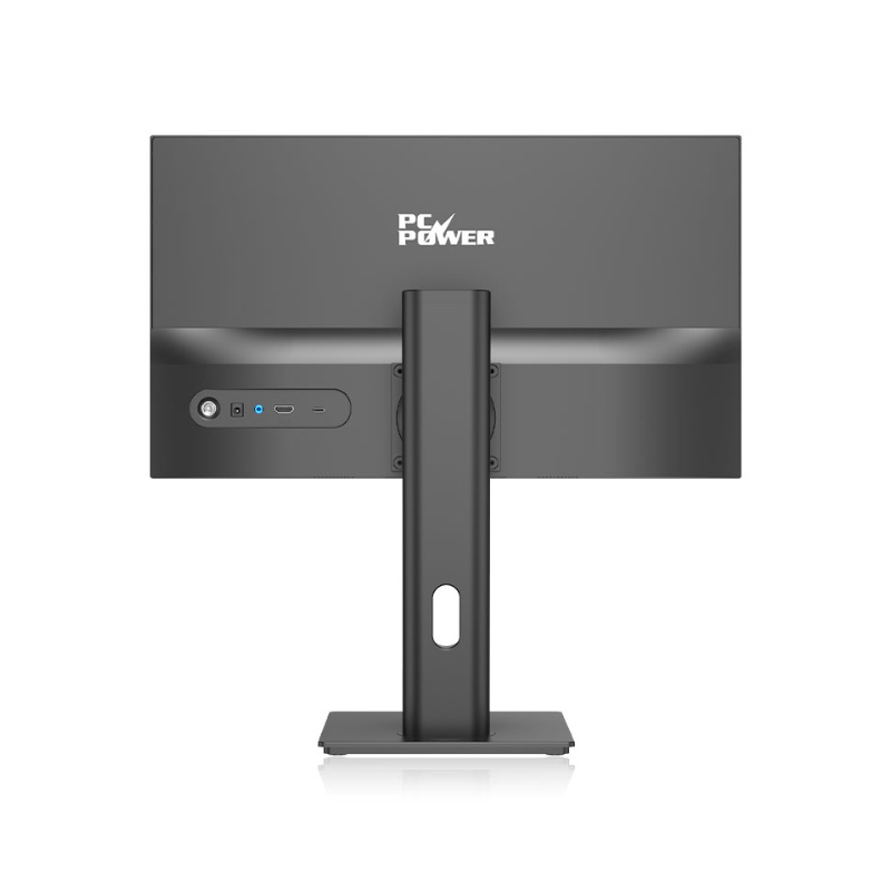 PC Power PCM24FRX 23.8 Inch FHD Display HDMI VGA & USB-C Black Gaming Monitor