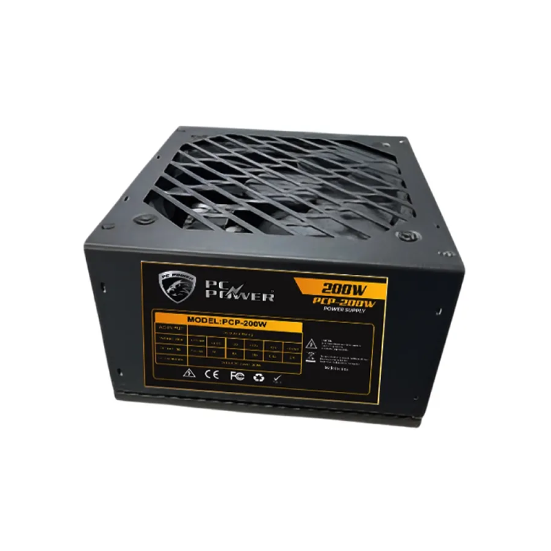 PC Power PCP-200W ATX Non Modular Black Power Supply