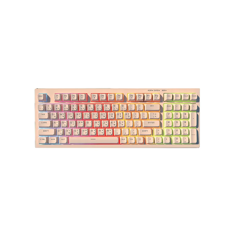 PC Power Silent-98 Gaming Wired Keyboard with Bangla