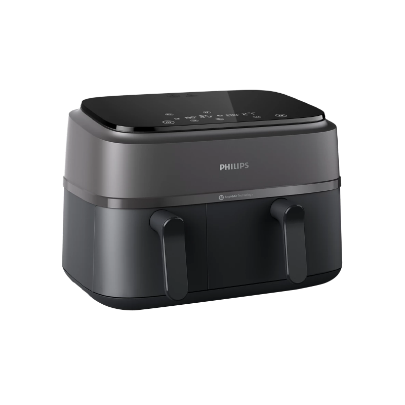 Philips NA352 00 Dual Basket Air Fryer 9L
