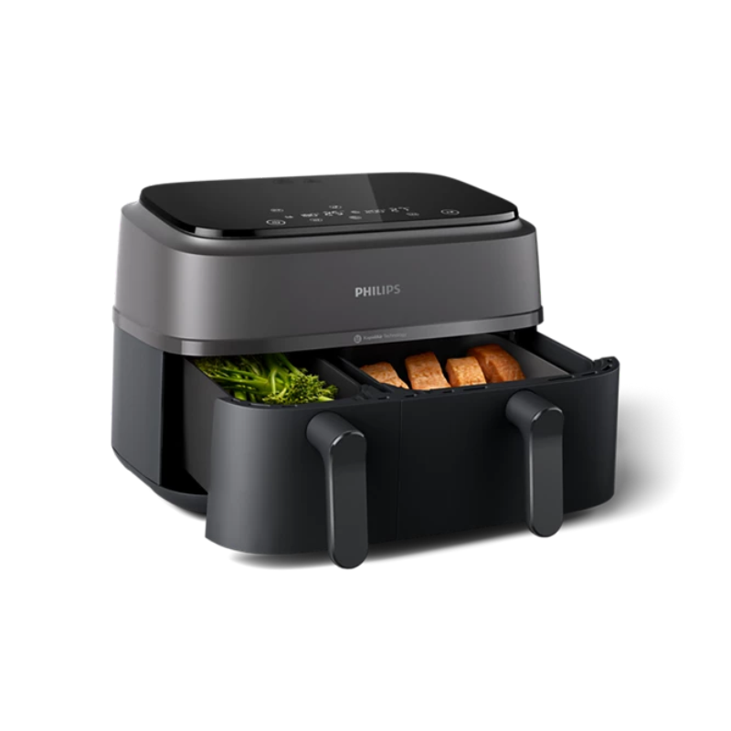 Philips NA352 00 Dual Basket Air Fryer 9L
