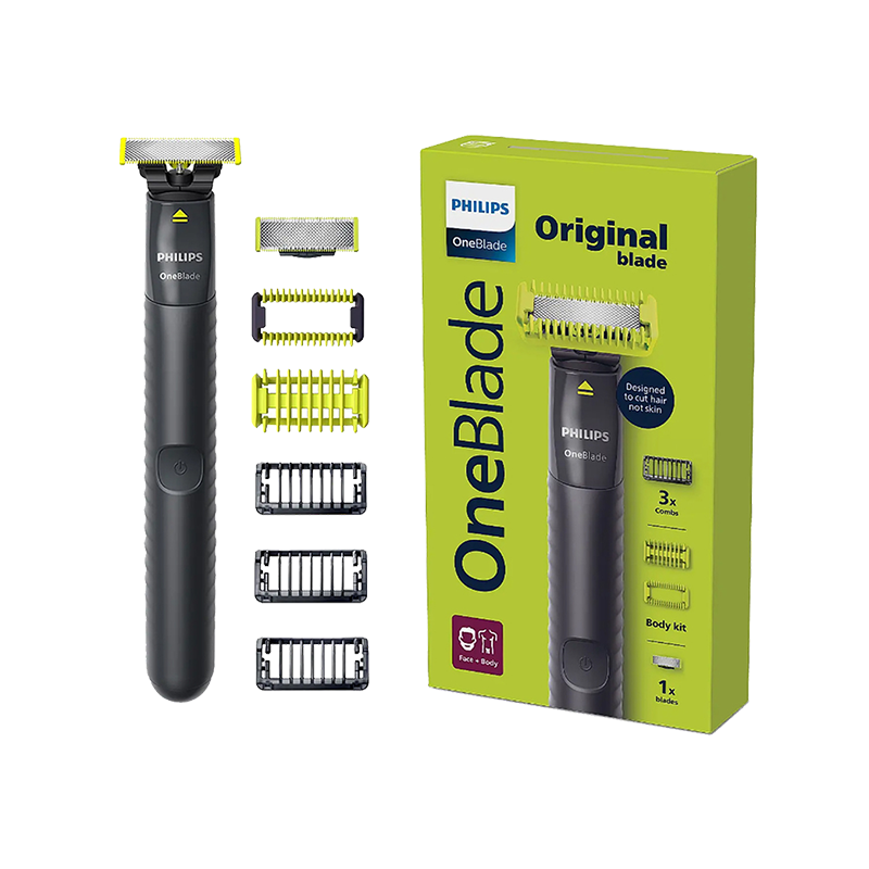 Philips OneBlade QP1624 Face & Body Hybrid Trimmer for Men