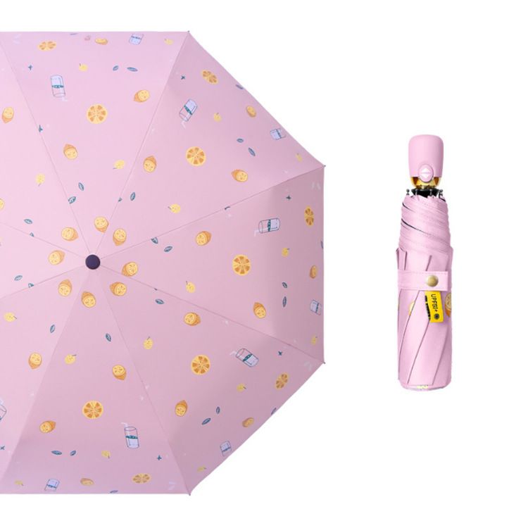 Vinyl-Shield 21-inch 8-Rib 3-Fold Umbrella