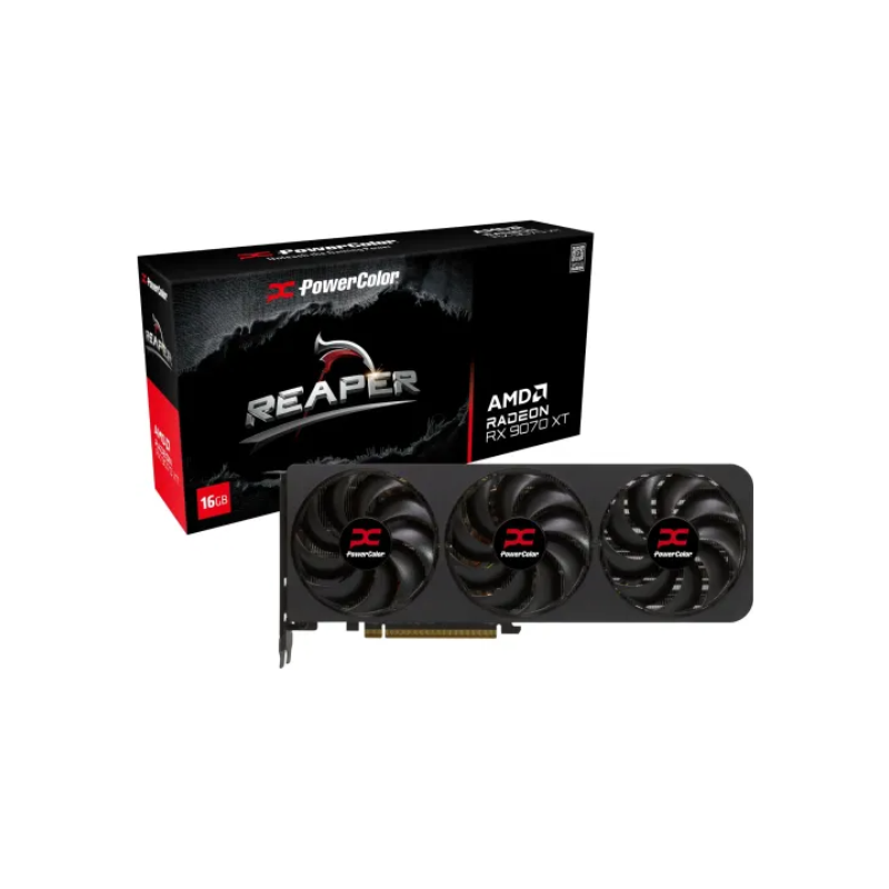 Powercolor Reaper AMD Radeon RX 9070 16GB GDDR6 Graphics Card