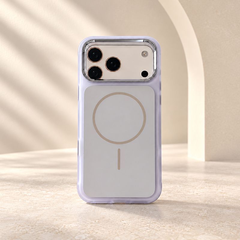 X-Level Magnetic Kickstand Textured Leather Case for iPhone 18 Series
