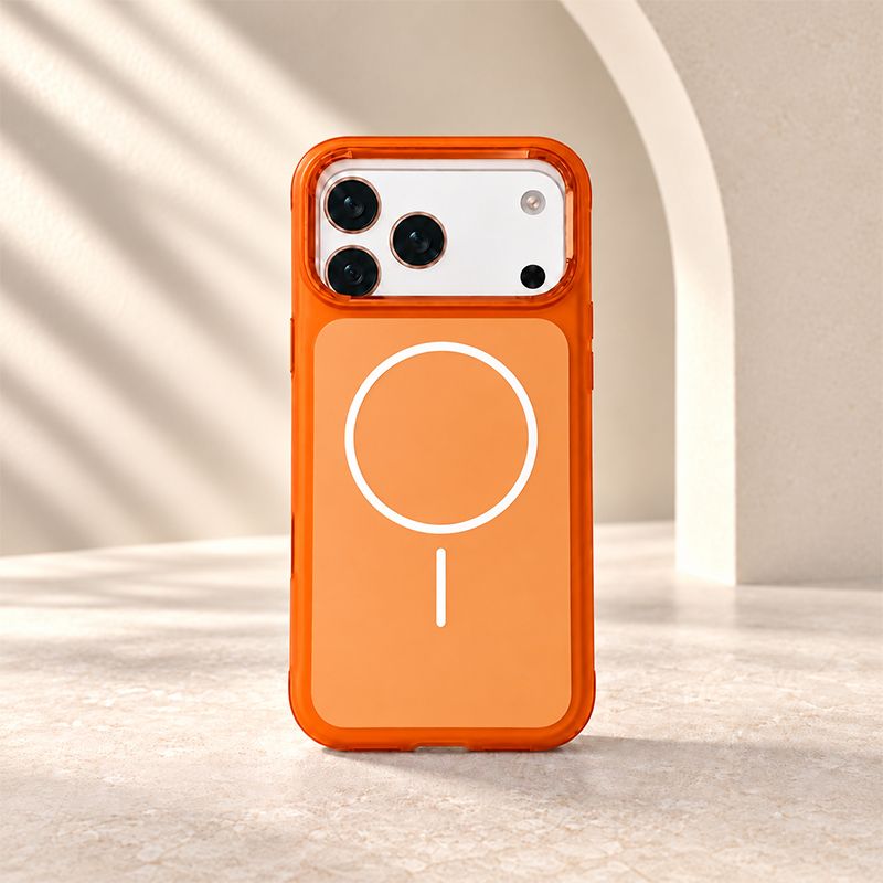 X-Level Magnetic Kickstand Textured Leather Case for iPhone 18 Series