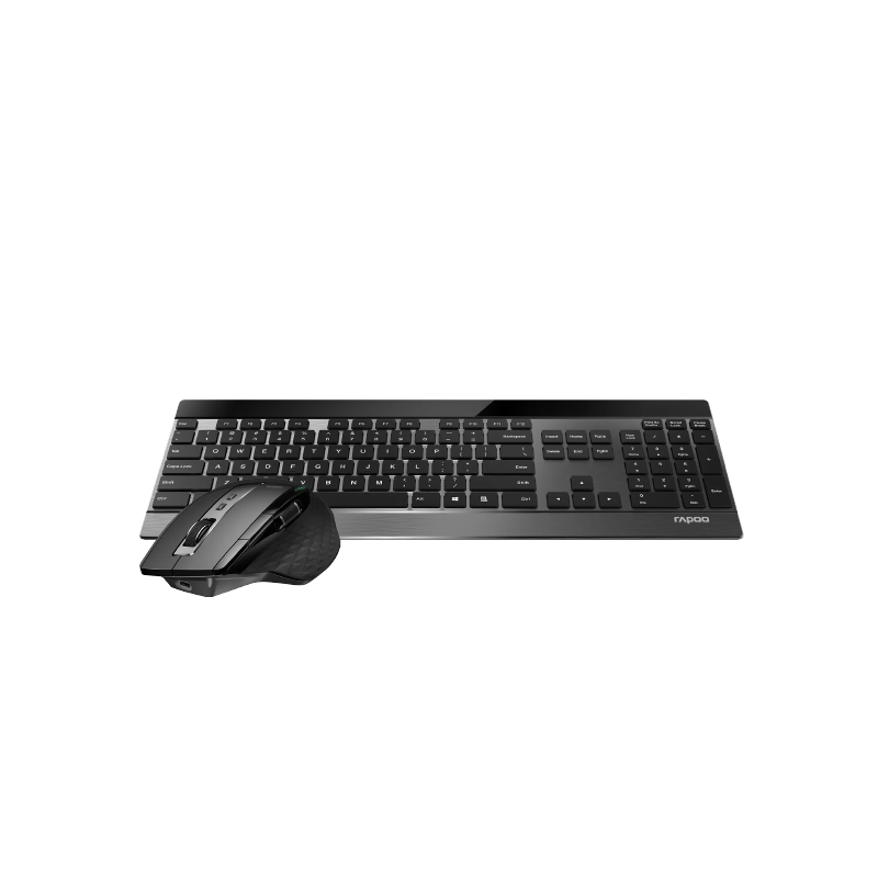 Rapoo 9900M Multi-mode Wireless Keyboard & Mouse Combo