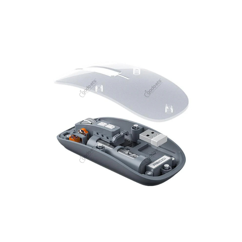 Recci RCS-M01 Space Capsule Transparent Wireless Mouse