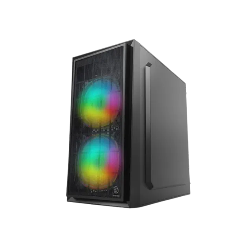 Revenger FIRE Mid Tower RGB Gaming Casing
