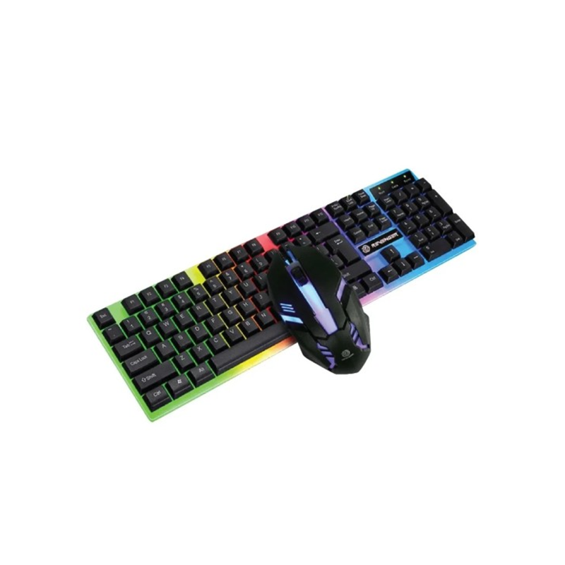 Revenger RKM-24G Seven Colour Light Game Set Keyboard & Mouse Combo