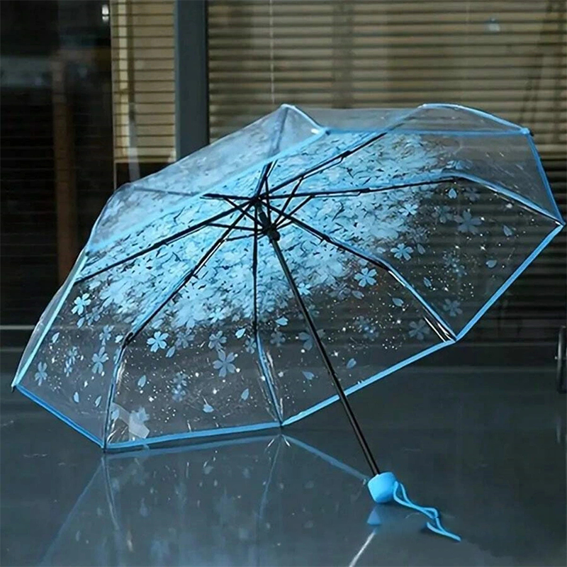 Bear Designed 21-inch 8-Rib 3-Fold Umbrella