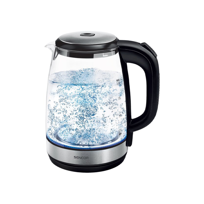 Sencor SWK 2080BK Electric Glass Kettle - 2L