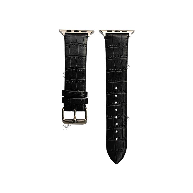 Smart Watch Strap - Crocodile Texture Leather
