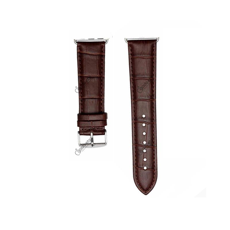 Smart Watch Strap - Crocodile Texture Leather