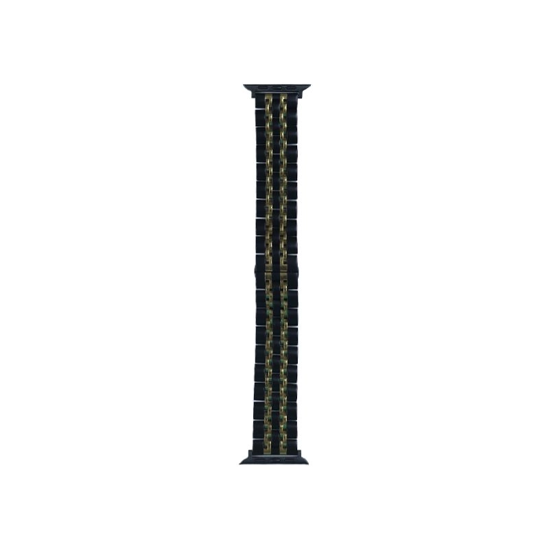 Smart Watch Strap 7 Beads Metal Wrist Bracelet Strap 42444549mm