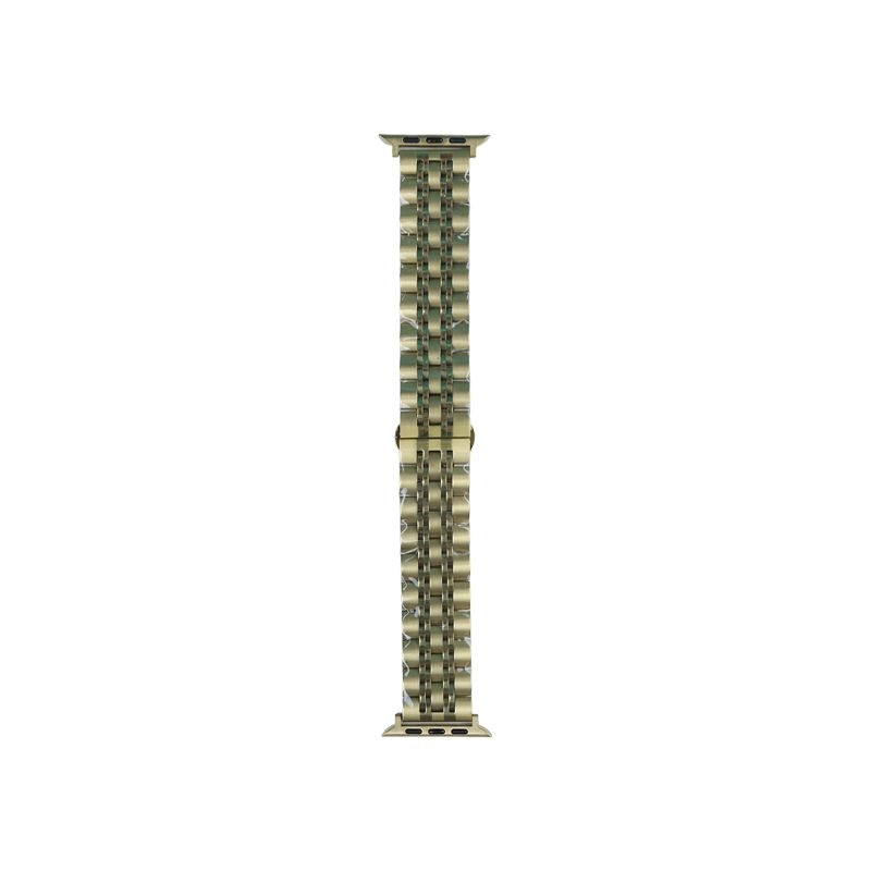 Smart Watch Strap 7 Beads Metal Wrist Bracelet Strap 42444549mm