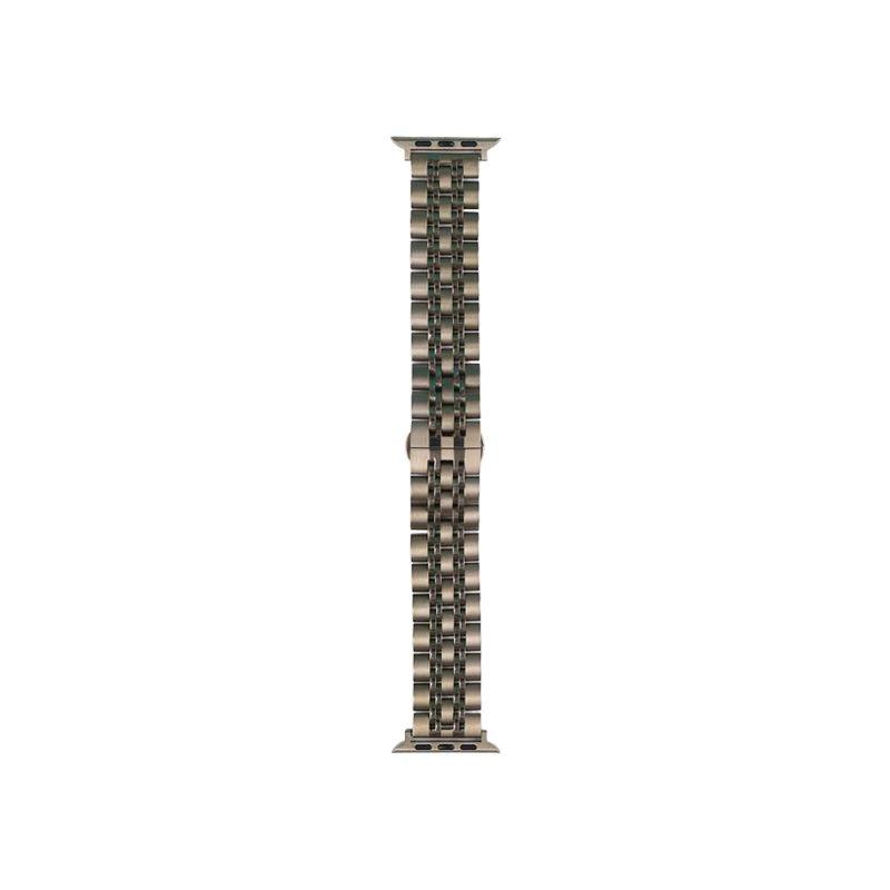 Smart Watch Strap 7 Beads Metal Wrist Bracelet Strap 42444549mm