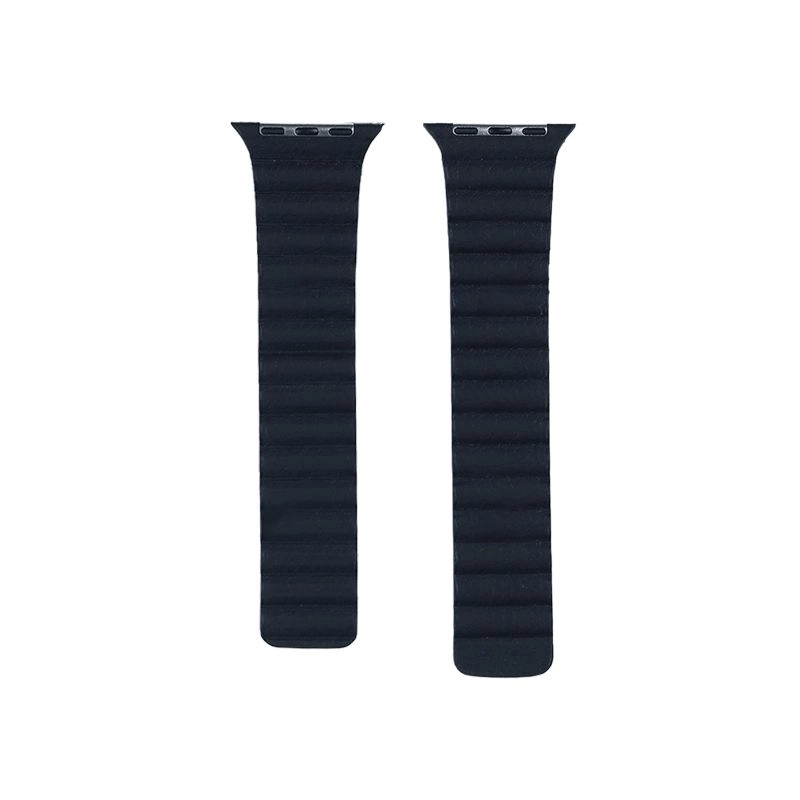 Smart Watch Strap Magnetic Leather Loop - 42 44 45 49mm
