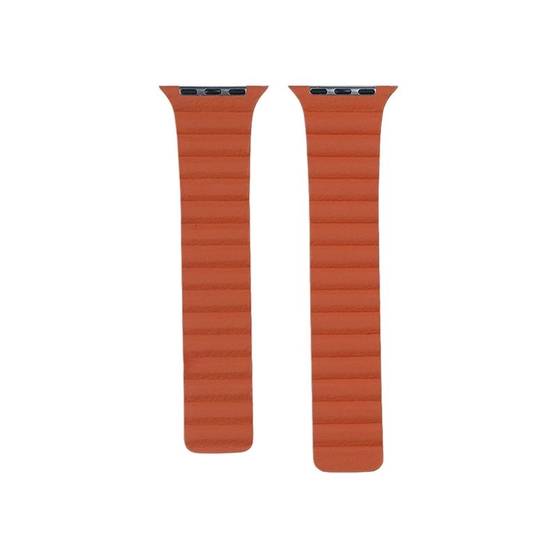 Smart Watch Strap Magnetic Leather Loop - 42 44 45 49mm