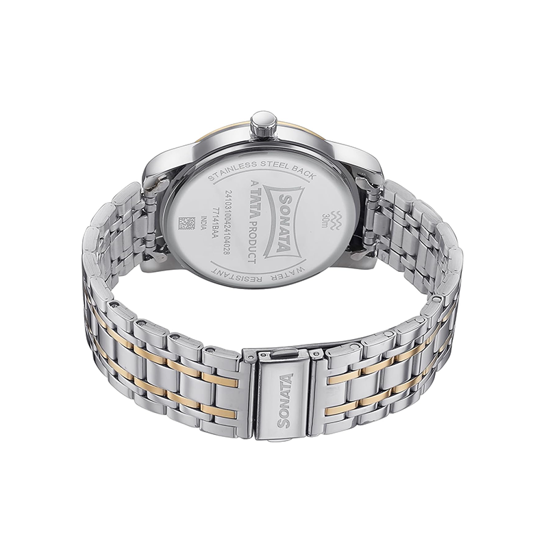 Sonata 77141bm01 Mens Watch